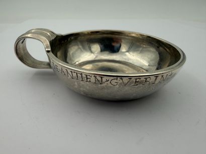 ORLEANS 1768
Silver wine cup, plain body....