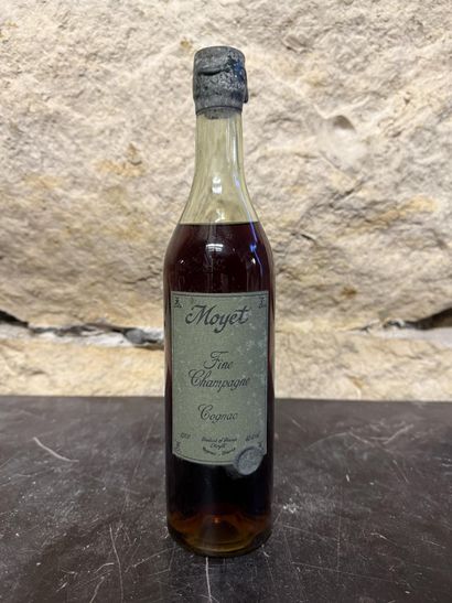 1 bottle Cognac Fine Champagne Moyet, level:...