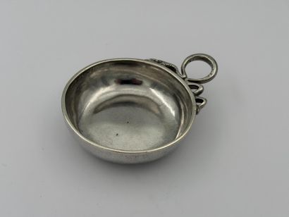 ANGERS circa 1750
Silver wine cup, plain...