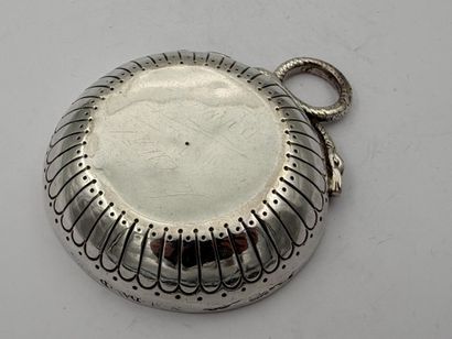 PARIS 1738. 
Silver wine cup, the body with...