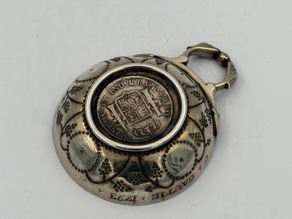 TREVOUX 1771-82
Silver wine cup, the body...