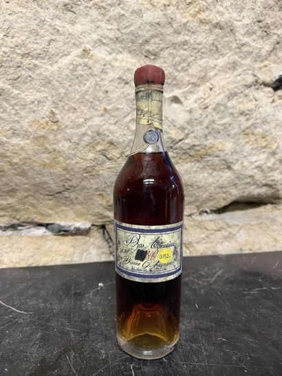 1 bottle Bas Armagnac 80 ans Baron G. Legrand,...