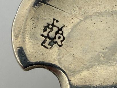 REIMS 1745-1746
Silver wine cup, plain body....