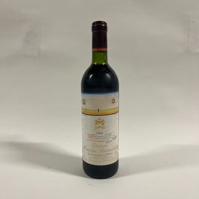 1 bottle Château Mouton Rothschild 1983 Pauillac,...