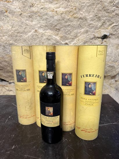 4 bottles Porto Ferreira Donia Antonia Reserve...