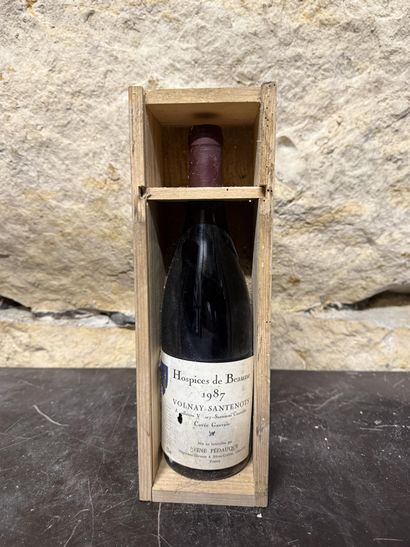 1 bottle Volnay Santenots Cuvée Gauvain 1987...