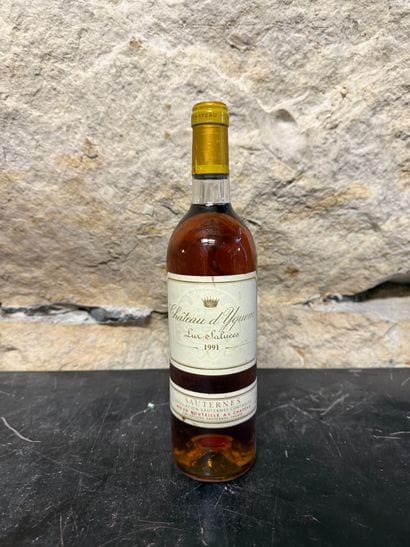 1 bottle Château d'Yquem 1991 Sauternes,...