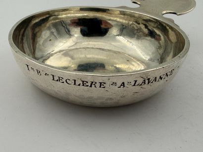 REIMS 1745-1746
Silver wine cup, plain body....