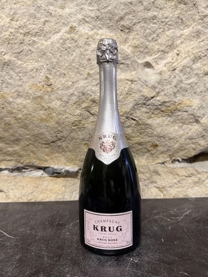 1 bottle Champagne Krug Rosé Brut.