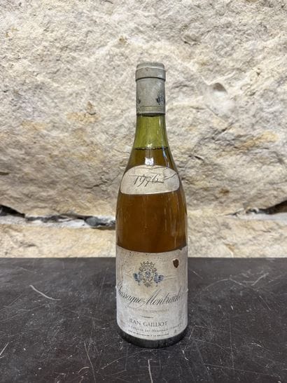 1 bottle Chassagne-Montrachet 1976 Jean Galliot,...