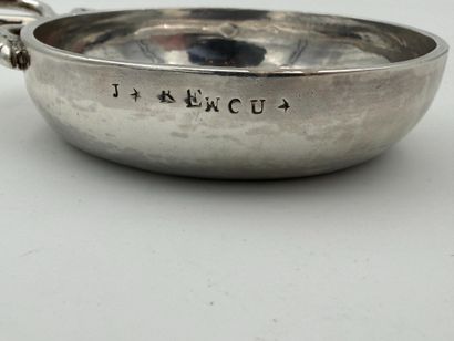 CHATEAU-GONTIER 1747
Silver wine cup, plain...
