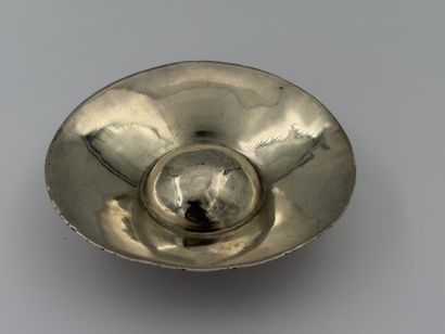 BORDEAUX 1771
Silver wine cup with umbilicus,...