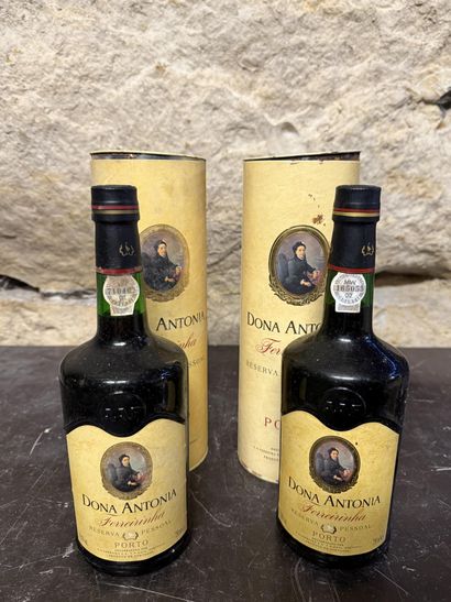 2 bottles Porto Donia Antonia Ferreirinha...