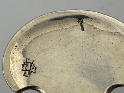 REIMS 1745-1746
Silver wine cup, plain body....
