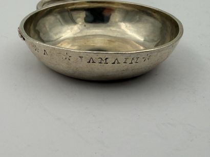 TOURS 1789
Very small silver wine cup, plain...