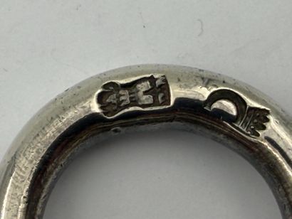CHATILLON SUR SEINE 1757.
Silver wine cup,...