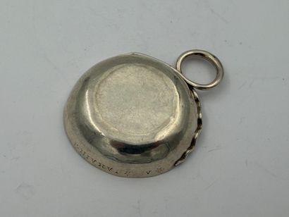 TOURS 1789
Very small silver wine cup, plain...
