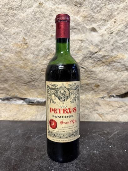 1 bottle Petrus 1970 Pomerol, level: mid-shoulder,...