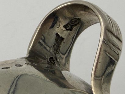 ORLEANS 1768
Silver wine cup, plain body....