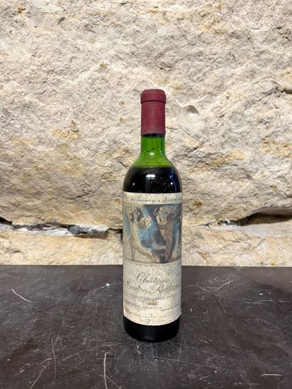 1 bottle Château Mouton Rothschild 1973 Pauillac,...