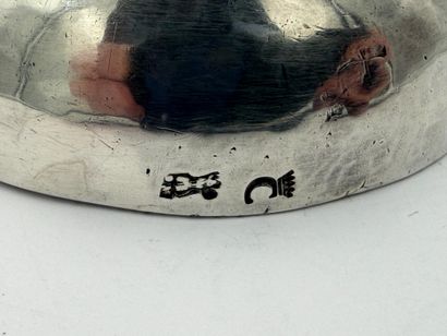 CHATILLON SUR SEINE 1757.
Silver wine cup,...