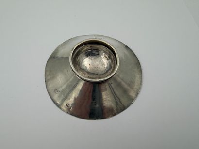 BORDEAUX 1771
Silver wine cup with umbilicus,...