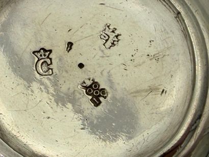 MACON 1766
Silver wine cup, plain body. It...