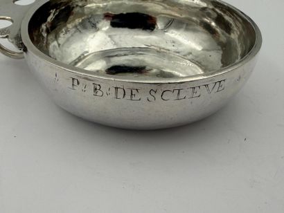 COMPIEGNE 1748
Silver wine cup, plain body....