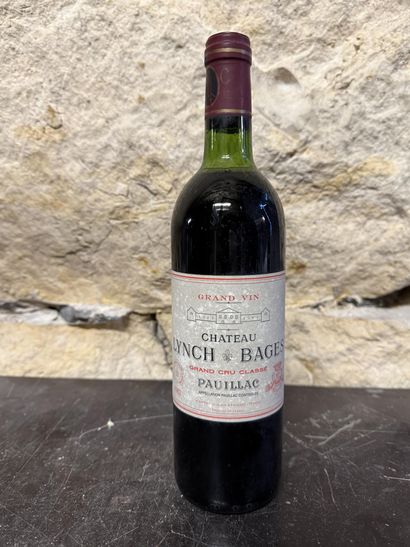 1 bottle Château Lynch Bages 1982 Pauillac,...
