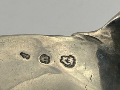 ORLEANS 1768
Silver wine cup, plain body....