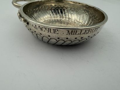 AUXERRE 1753-56
Silver wine cup, the body...