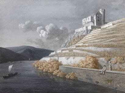École allemande de la fin du XVIIIème siècle
Ruines...