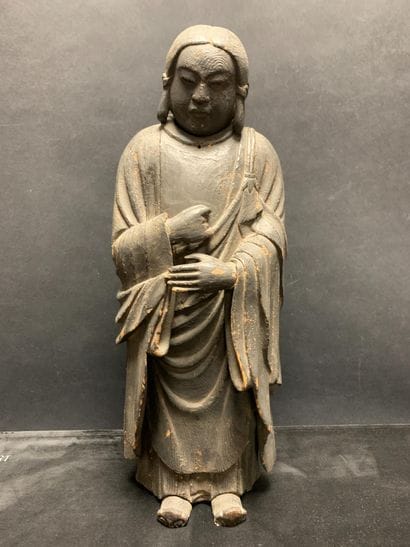 JAPON - Epoque MUROMACHI (1333 - 1573)
Statuette...