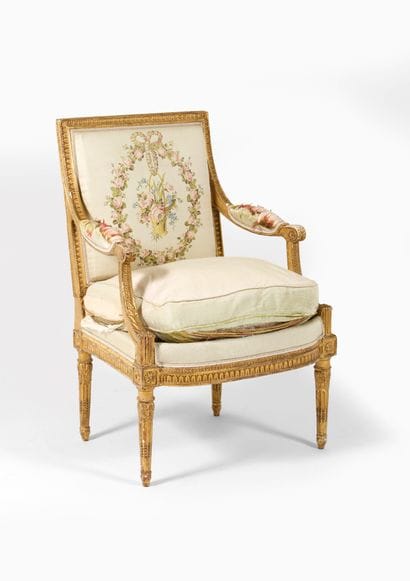 Georges JACOB (1739-1814)
Fauteuil à dossier...
