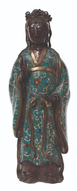 JAPON - Epoque MEIJI (1868 - 1912)
Statuette...