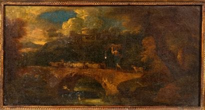 18th-Century French School
Shepherdess Crossing...