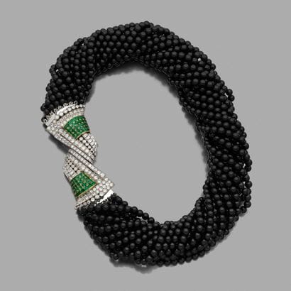 Collier 
à transformation de 15 rangs de...