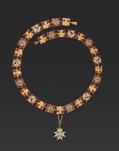 Collier de l'ordre du Saint-Esprit du maréchal...