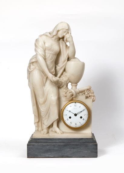 Clock known as the “Amour perdu”
made of...