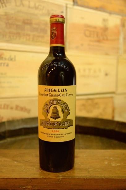 1 Bouteille Château Angélus 2006.