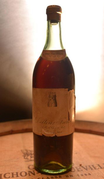 1 Bouteille Cognac fine champagne 1844, Deltour...
