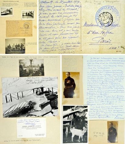 Dossier biographique carrière de l'As André...