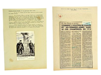 Dossier biographique carrière de Joseph Frantz...