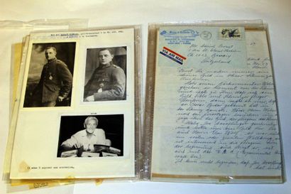 Dossier biographique carrière du pilote allemand...