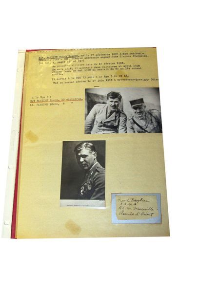Lot Autographes As Américains Lot Autographes...