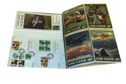 Marcophilie Aviation militaire Suisse, Chasse...