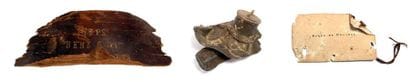 GUYNEMER Georges - Reliques d'un avion allemand...