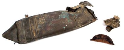 GUYNEMER Georges - Reliques d'un avion allemand...