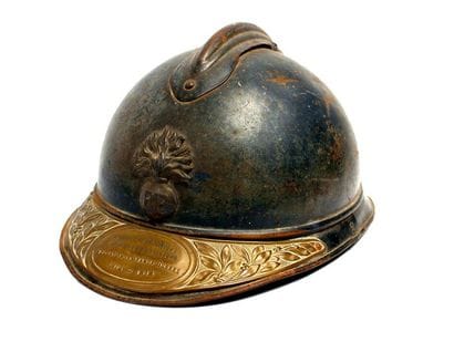 Casque Adrian du mitrailleur-aviateur Marcel...