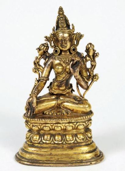 TIBET - XVIIIe siècle

Statuette de Tara...